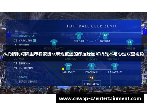 从托纳利对阵里昂看欧协联表现低迷的深层原因解析战术与心理双重视角